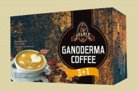 Avarle 3 Plus 1 Cafe Healthy Coffee with Ganoderma - Creamer and Sugar - 20 pks - Full case