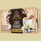 Cafe Avarle Vanilla Dream Cappuccino with Ganoderma and Cordyceps - Creamer, Cane Sugar, Vanilla, and Cocoa - (15 pk/box) Single