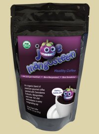 Joe Mangosteen Organic Coffee with Mangosteen & Ganoderma - 3.73 oz bulk - single or case (image for) Joe Mangosteen Organic Coffee with Mangosteen & Ganoderma - 3.73 oz bulk - single or case